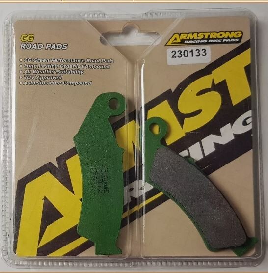 Armstrong GG Range Road Rear Brake Pads - PAD230133 - FA143 - DB2350 - Honda NSR