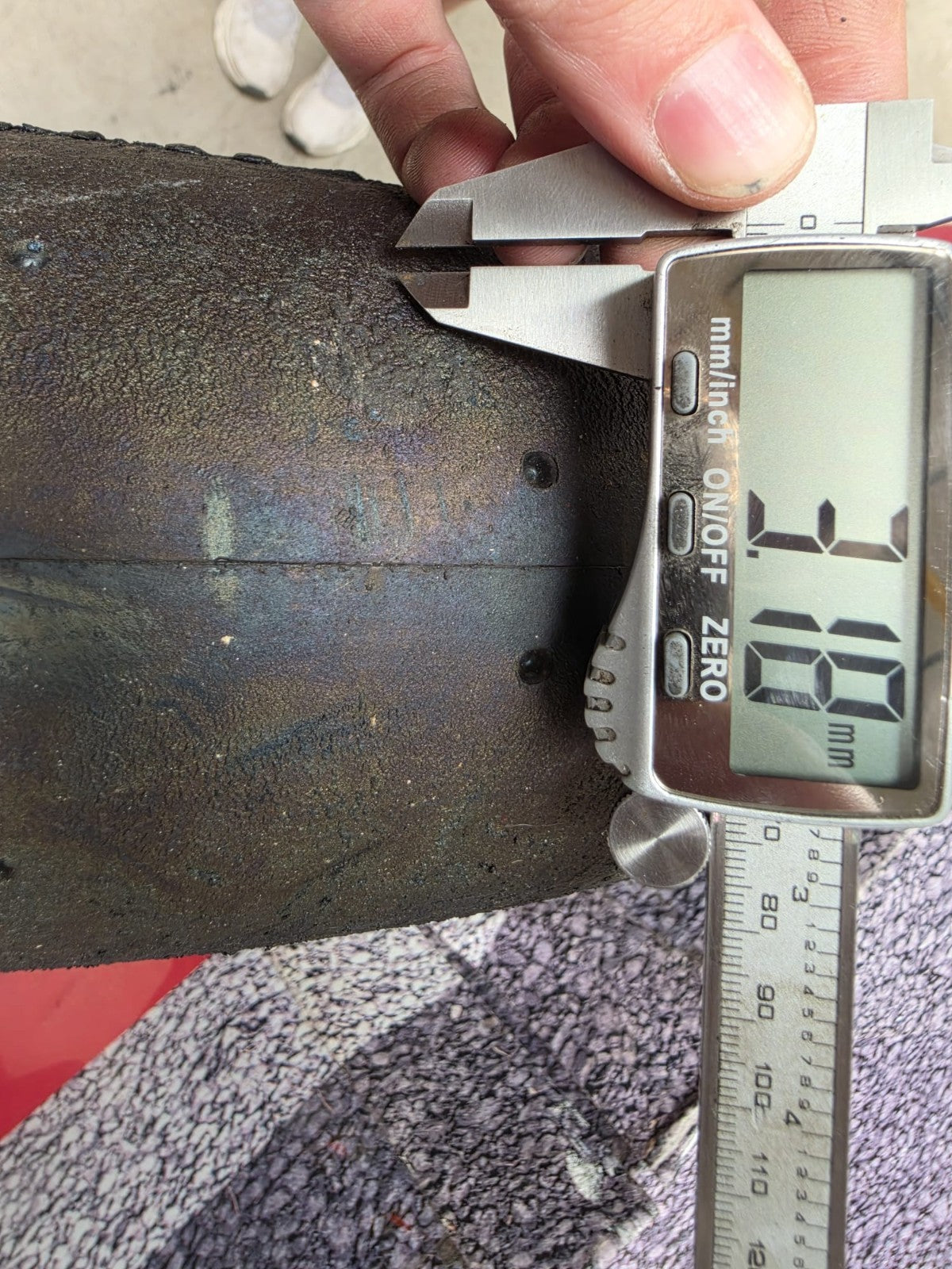Pirelli Diablo Superbike SC1 125/70-17 Used BSB Scrub Motorcycle Tyre - SF2