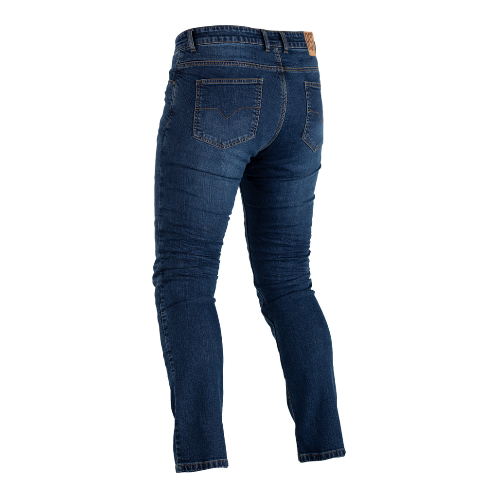 RST X Tapered Fit CE Motorcycle Motorbike Aramid Denim Jeans - Blue - Short Leg