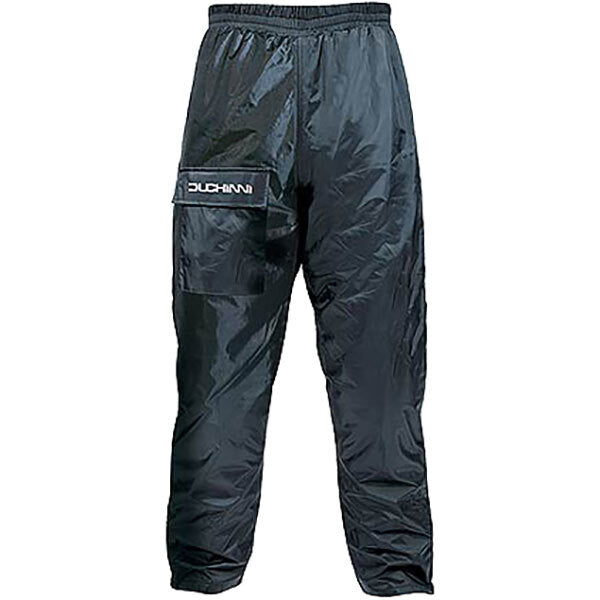 Duchinni Sirocco Waterproof Motorcycle Motorbike Over Pants Trousers - Black