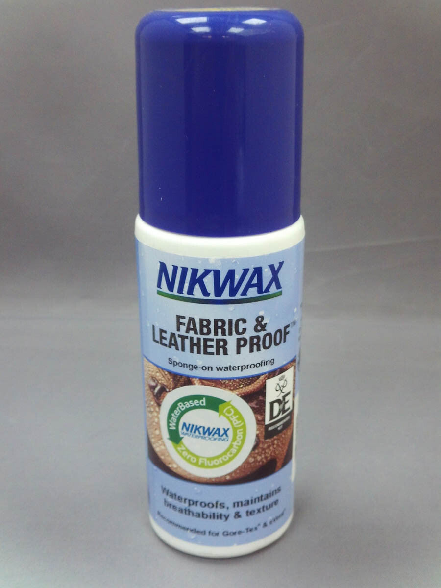 Nikwax Fabric & Leather Proof Spong-On Re Waterproofing 125ml