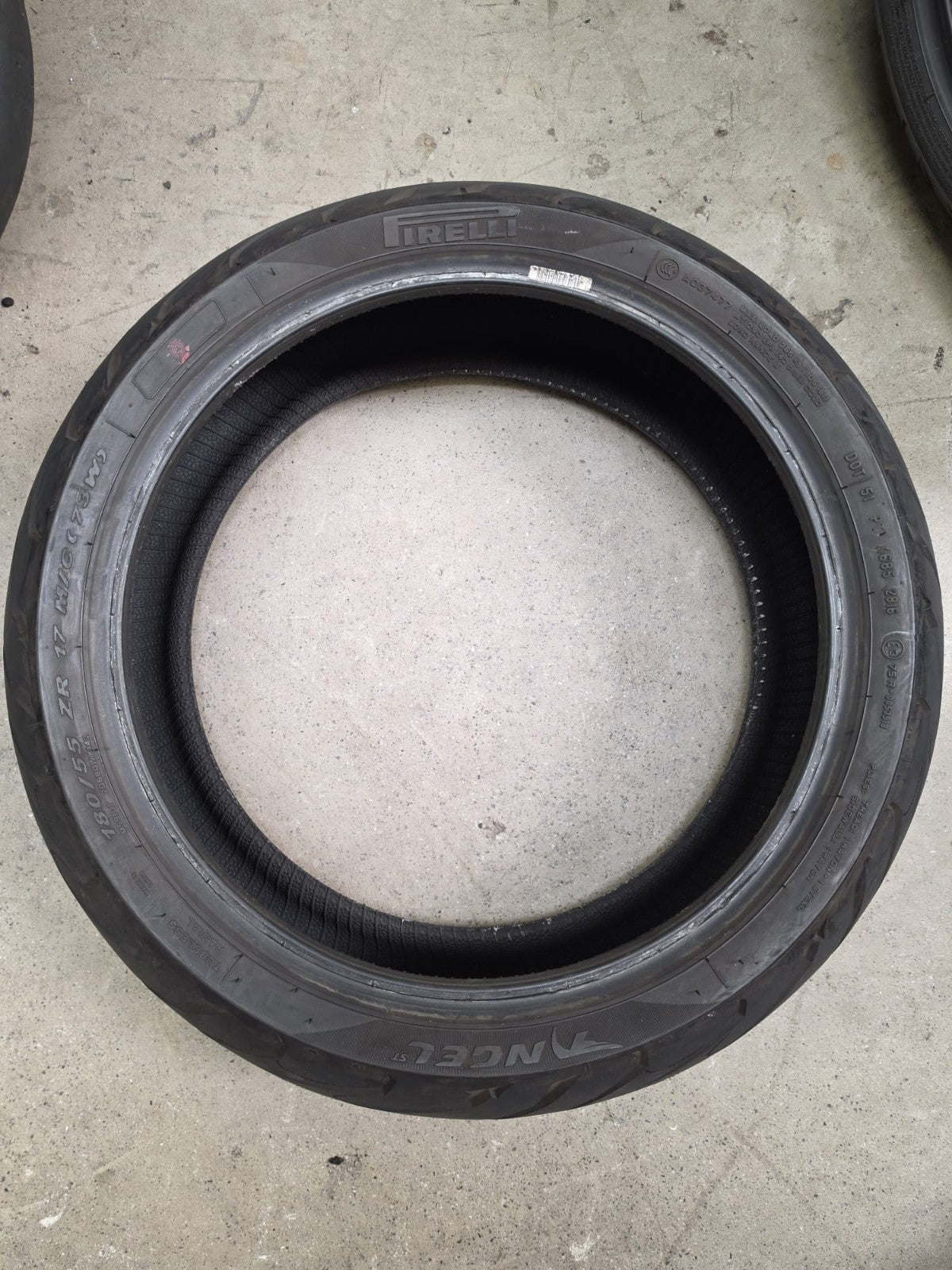 Pirelli Angel ST 180/55 17 rear motorcycle tyre- grade A tyre