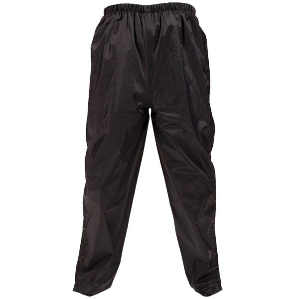 Weise Stratus Touring Lightweight Waterproof Motorcycle Over Trousers - Black