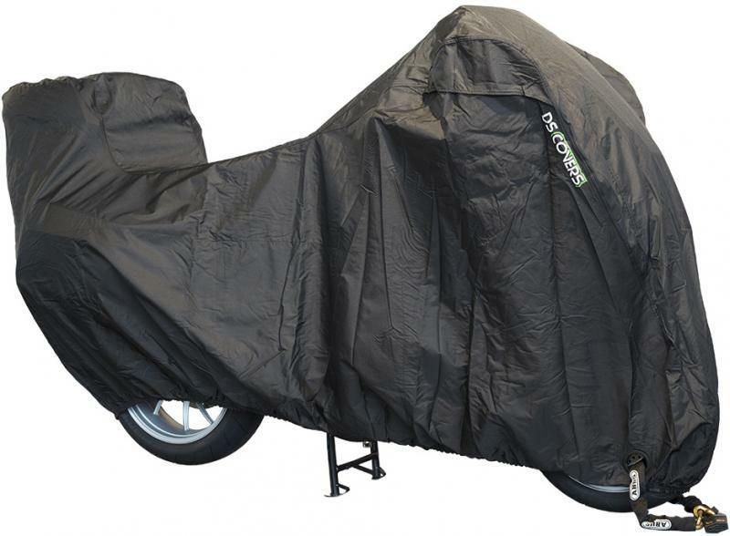 DS Covers Alfa Topcase Lined Motorcycle Motorbike Outdoor Weatherproof Cover XXL