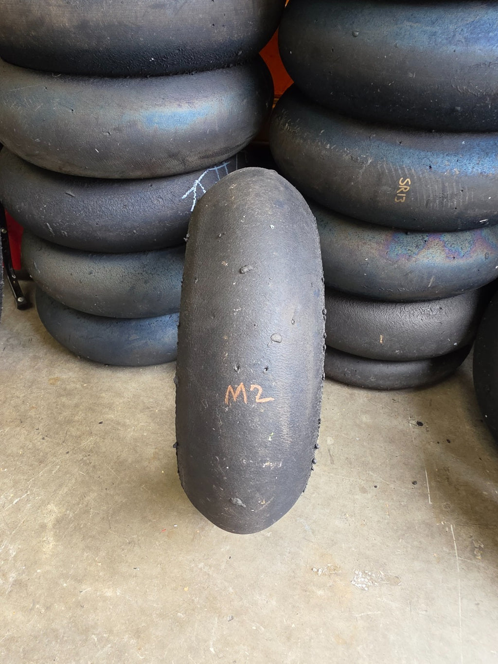 Used Metzeler Racetec RR Rear Track/Race Slick – 200/65 R17 – 06/26