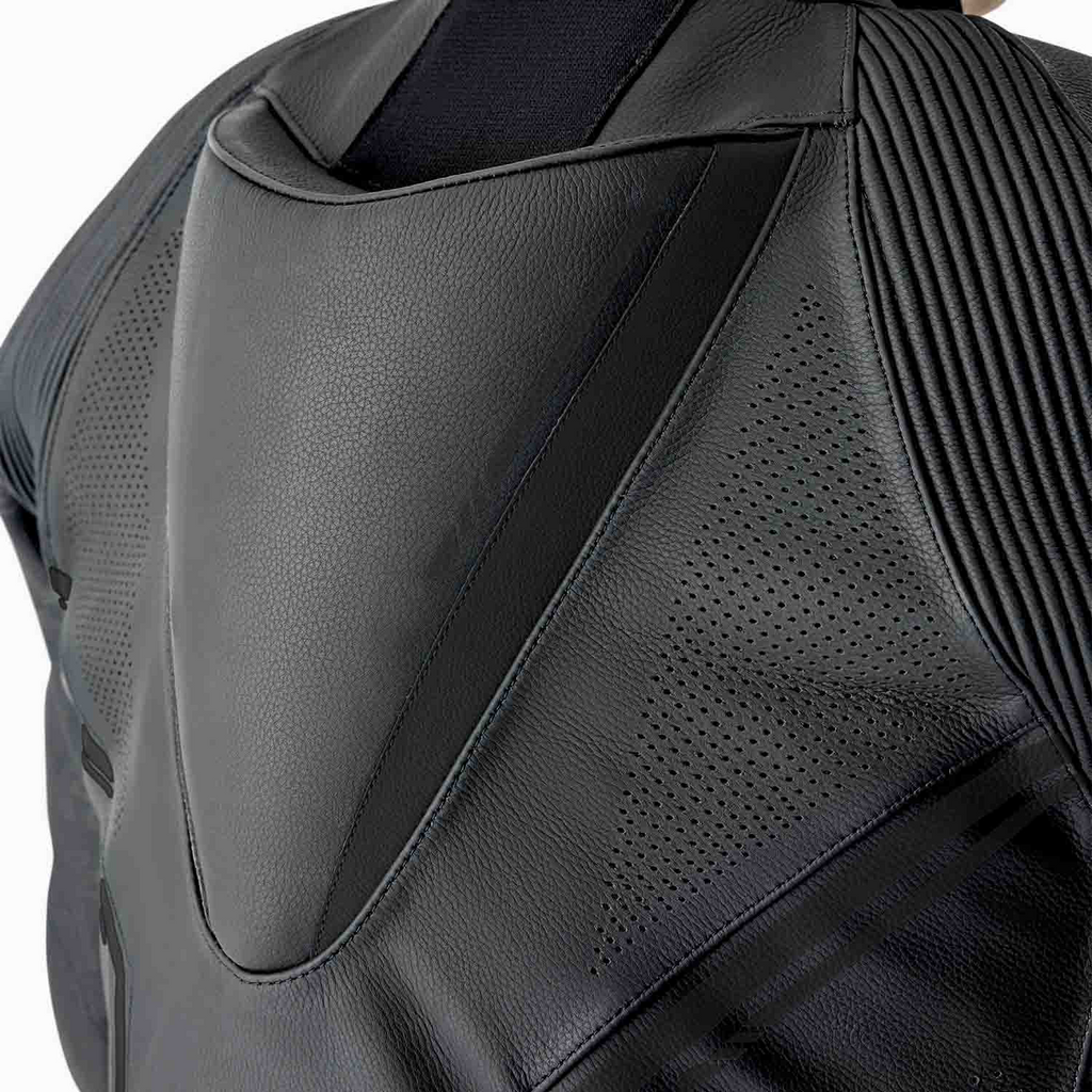 RST S1 D3O CE AAA Rated Leather Motorcycle Motorbike Race 1 Pc Suit Black Black