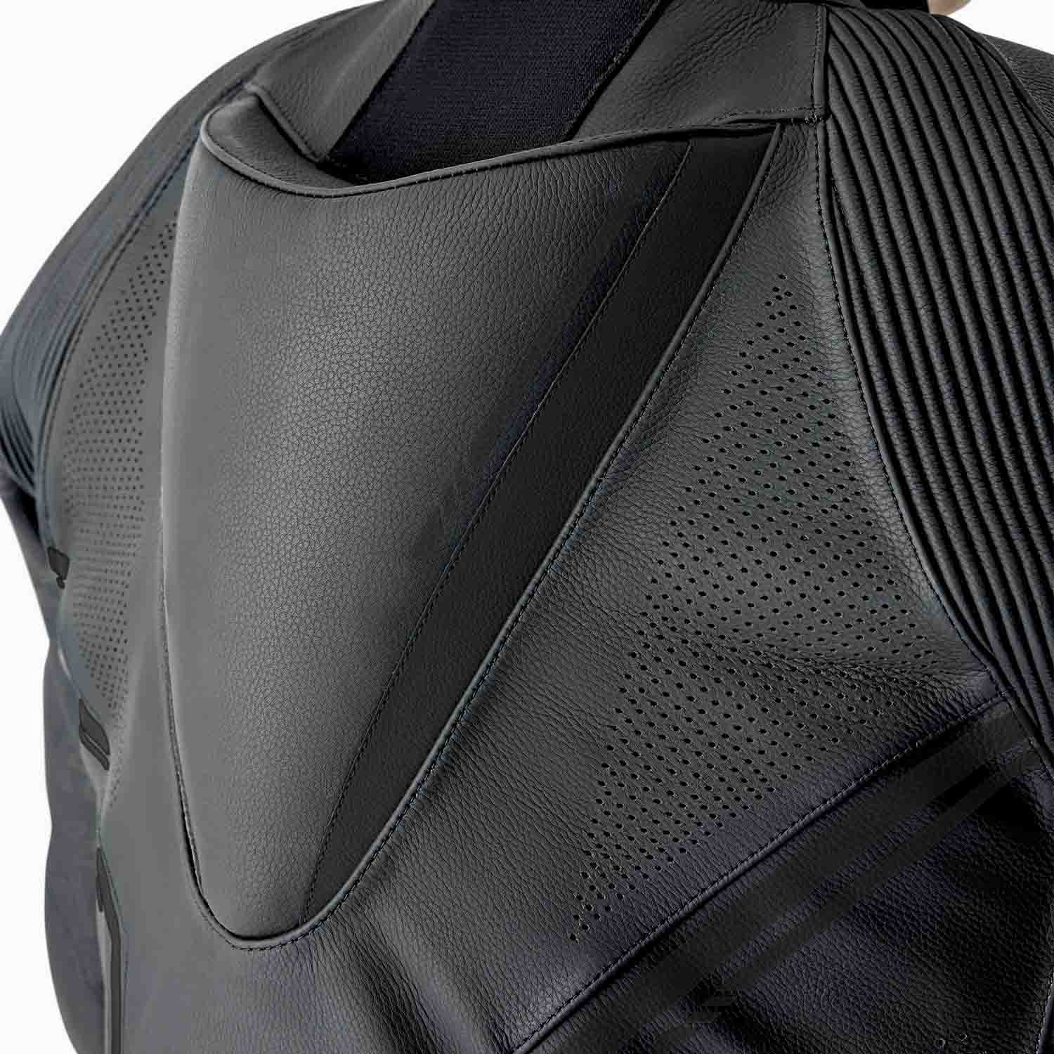 RST S1 D3O CE AAA Rated Leather Motorcycle Motorbike Race 1 Pc Suit Black Black
