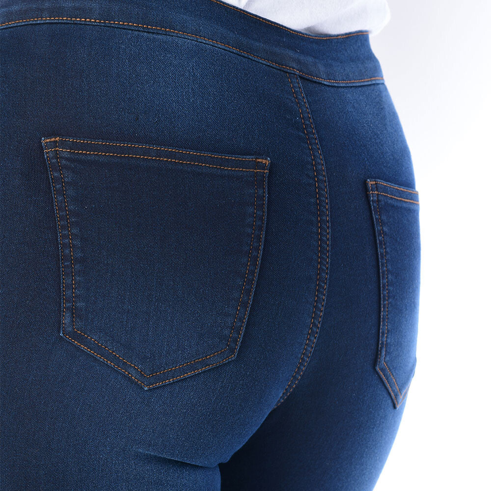 Oxford Super Jeggings 2 Women Ladies Full Aramid Lined Motorcycle Leggings Blue