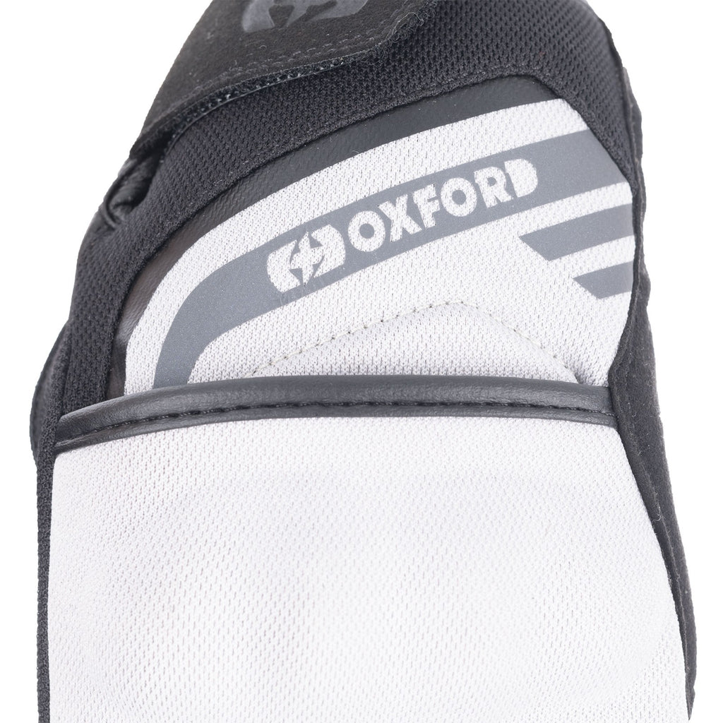 Oxford Dakar 1.0 Light Summer Mesh CE L1 Motorcycle Motorbike Glove Black Sliver