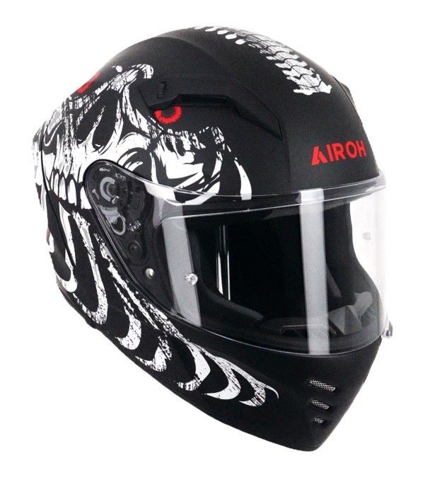 Airoh Connor ECE2206 Full Face Motorcycle Motorbike Helmet Black Myth Matt