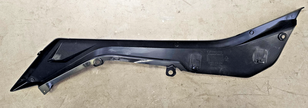 CFMoto 700MT Right Hand Lower Seat Fairing Panel Black - 6NT1-042101-0BU00
