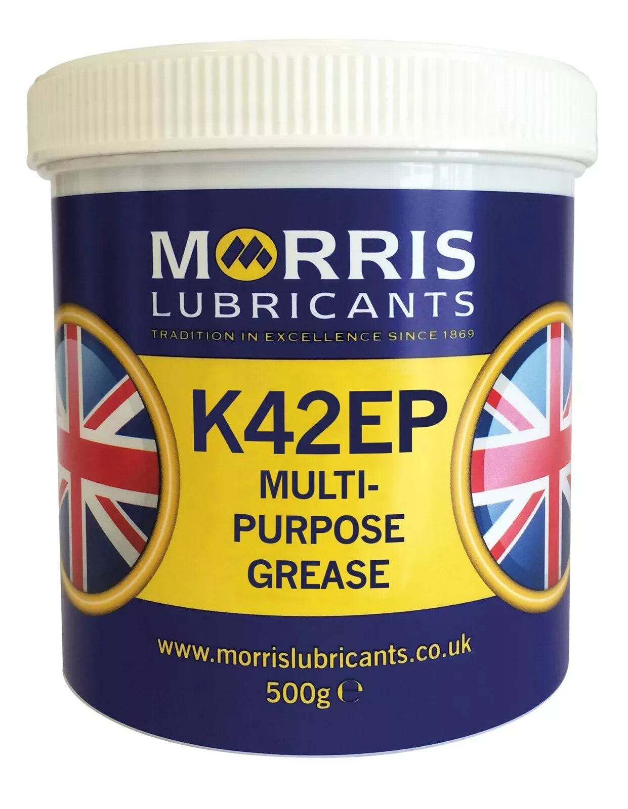 Morris Motorcycle Lithium Multi Purpose Grease 500g - Bearings & Chassis