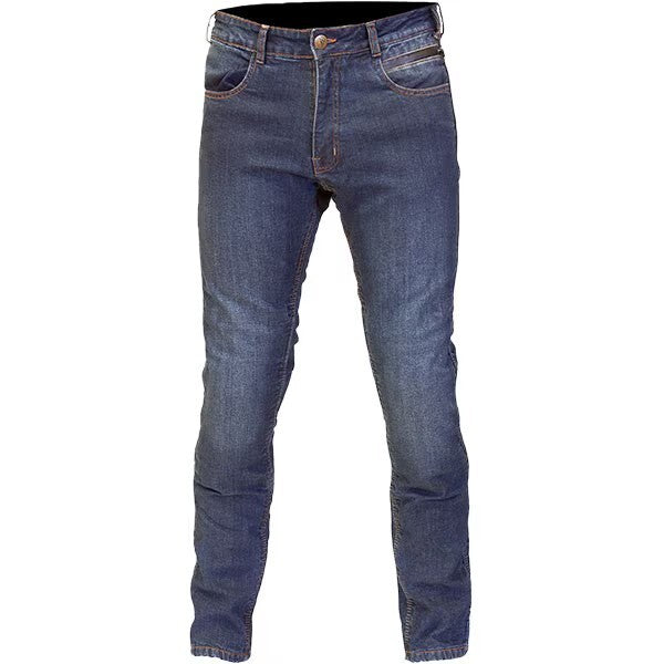 Route One Ladies Macy Waterproof CE Motorcycle Motorbike Jean - Blue UK10 Short