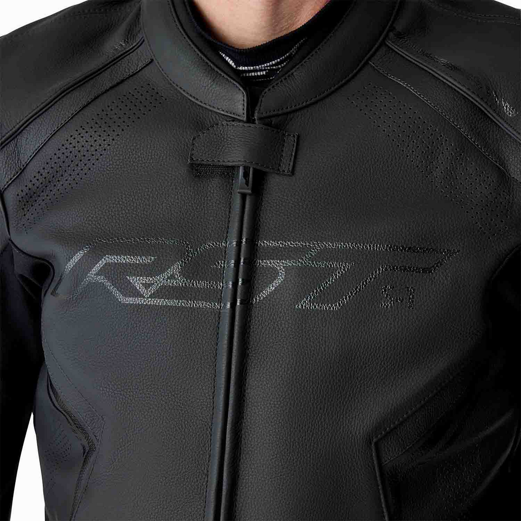 RST S1 D3O CE AAA Ladies Leather Motorcycle Motorbike Sports Jacket - Black