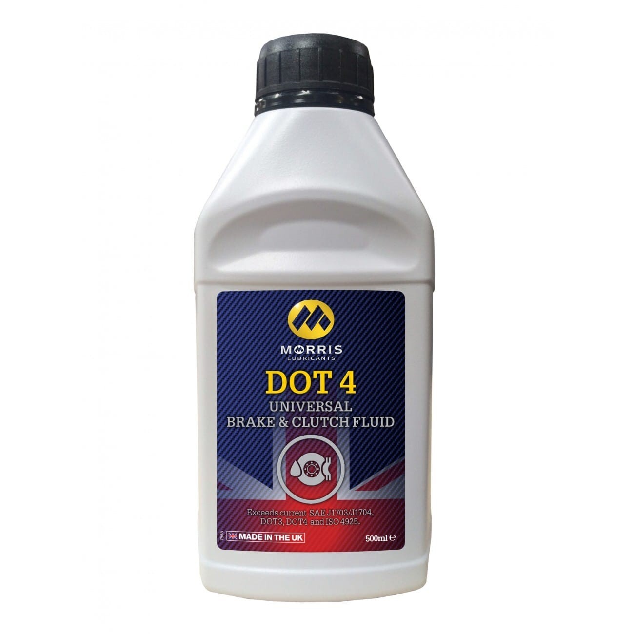 Morris DOT 4 High Performance Universal Motorcycle Motorbike Brake Fluid 500ml