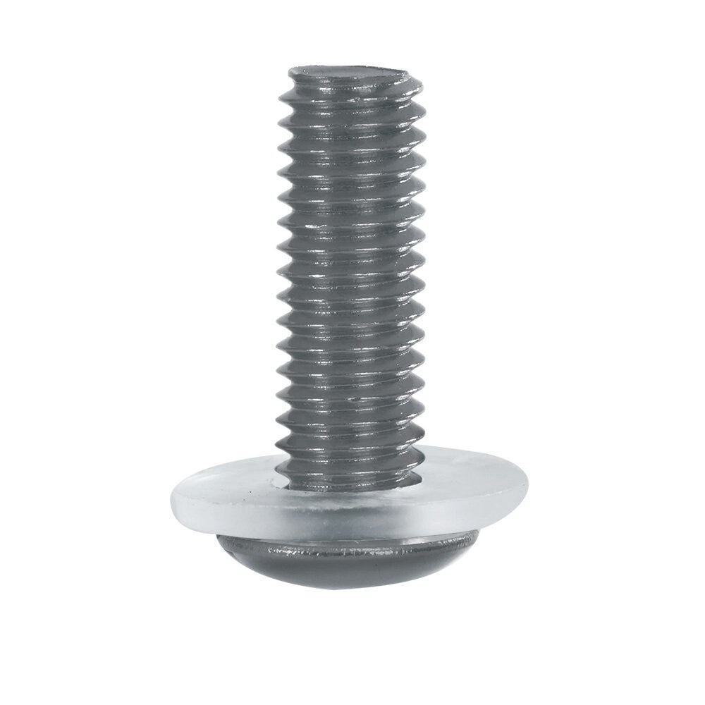 Oxford Motorcycle Motorbike Screen Screws & Bushes 8 Pack - Silver
