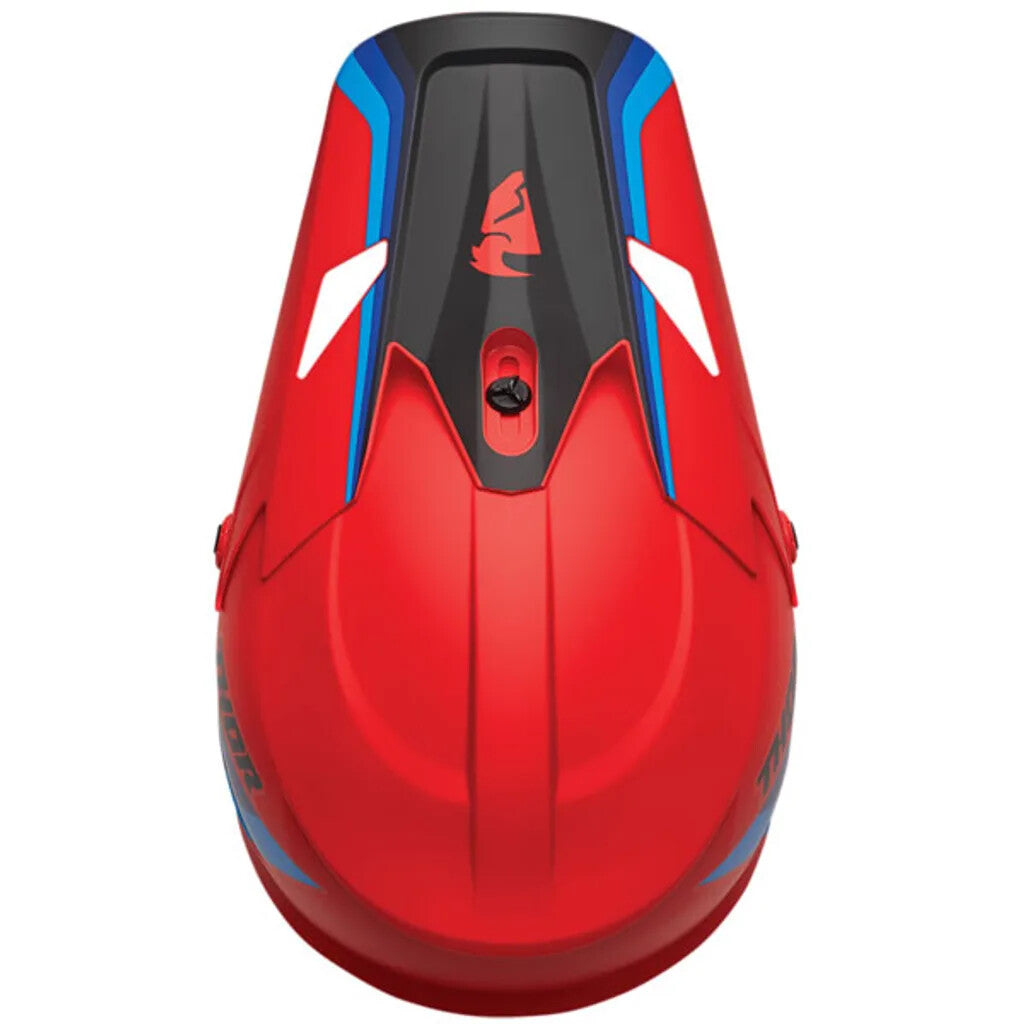 Thor Sector MIPS Off Road MX Enduro ACU Gold Helmet Runner Red Blue