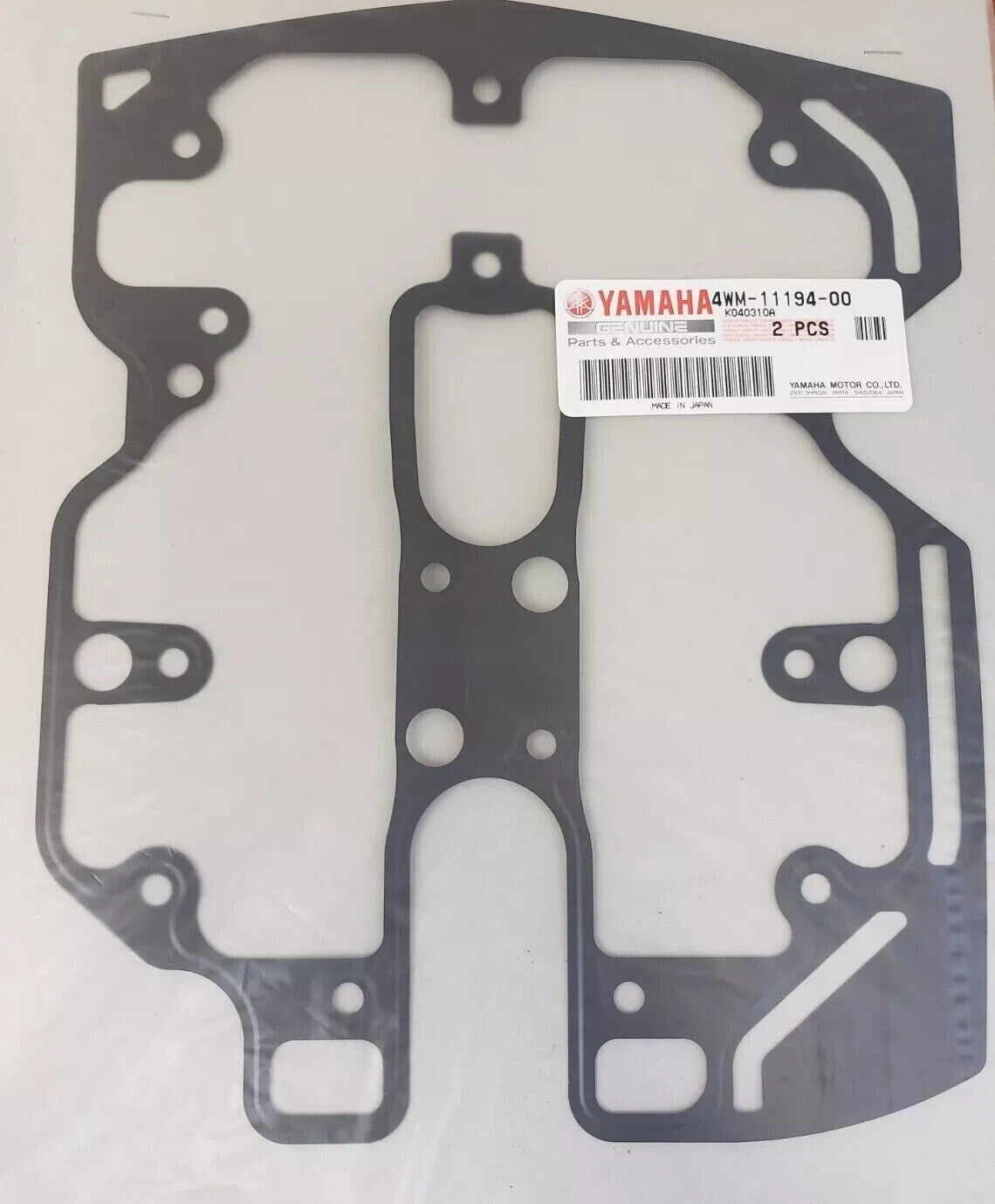 Genuine Yamaha  XV1600 99-03 Cylinder Head 2, Cover Gasket 2 Pack - 4WM-11194-00
