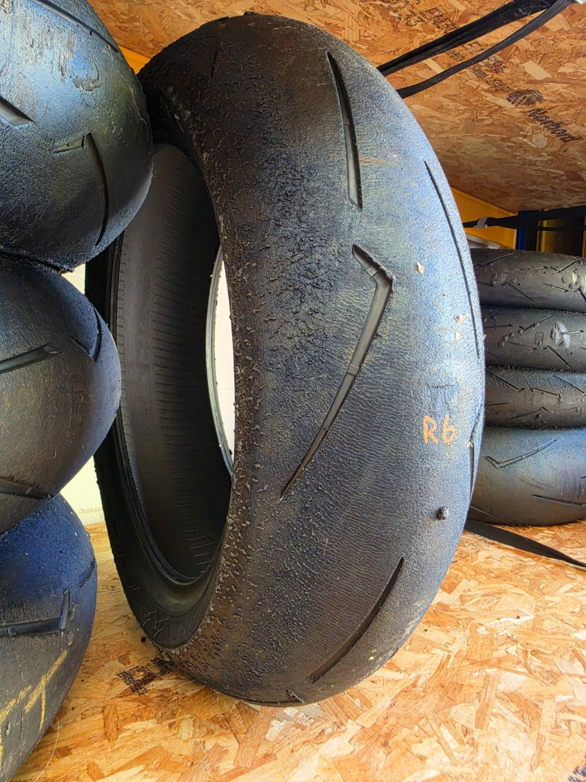 Pirelli Diablo Supercorsa Rear SC1 200/60-17 V4 Part worn scub motorcycle tyre