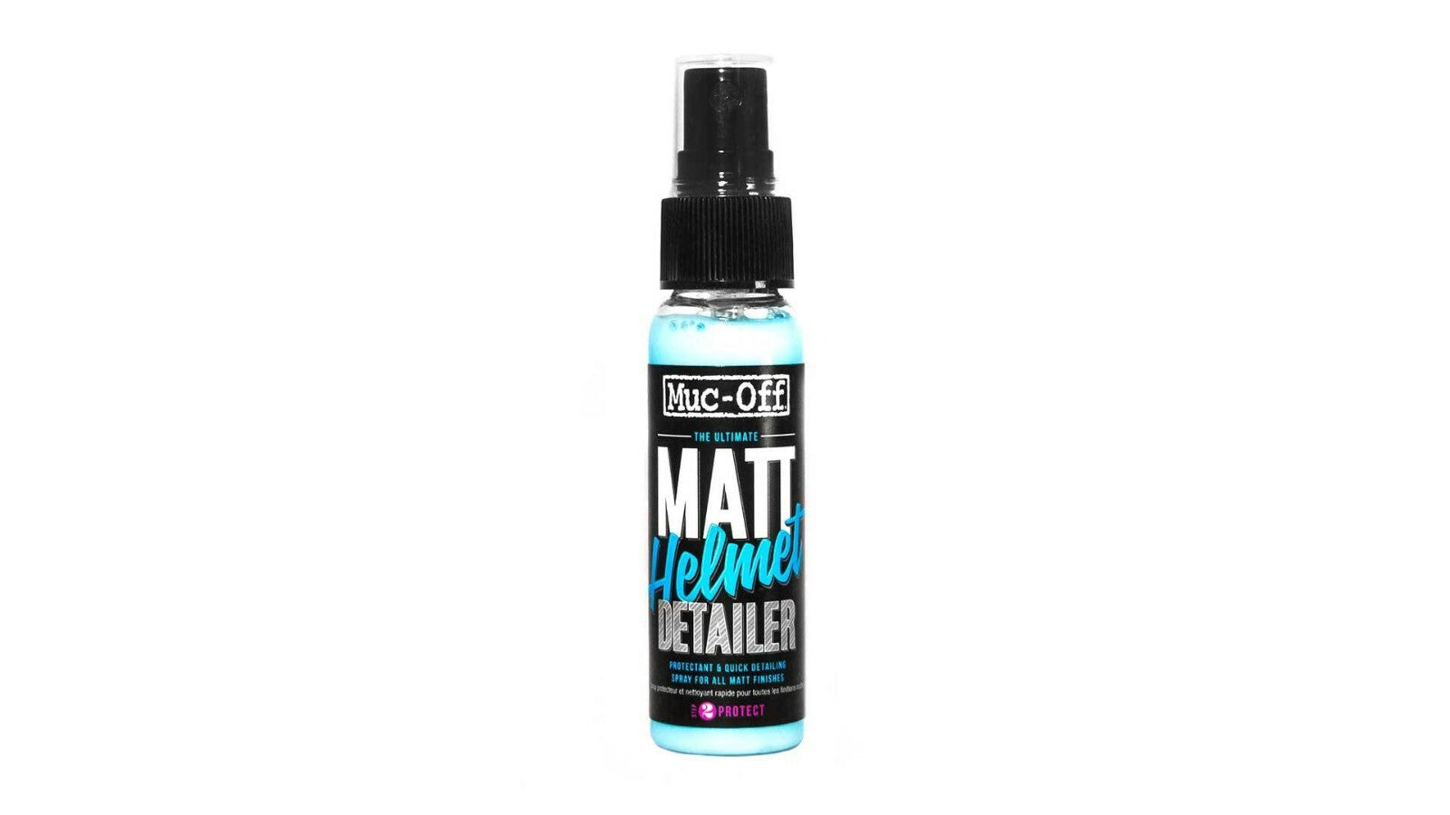 Muc-Off Motorcycle Motorbike Matt Helmet Detailer Handy 32ml Size