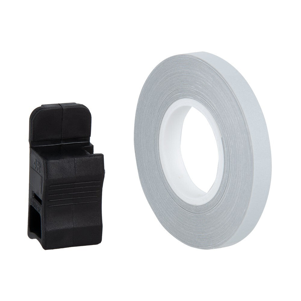 GT Moto White Wheel Stripes Motorcycle Motorbike Appearance 6m x 7mm GTM50054