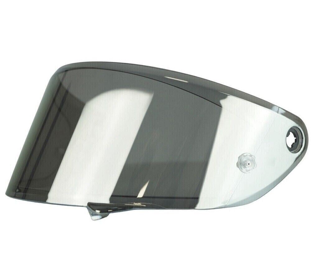 HJC HJ-35 RPHA 1 Silver Iridium Mirror Race Visor W Tear Off Pegs Pinlock Ready