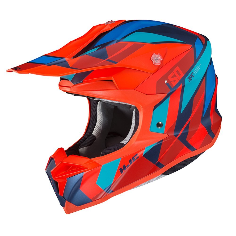 HJC I50 Vanish Red Blue MX Off Road Enduro Motorcycle Motorbike Helmet