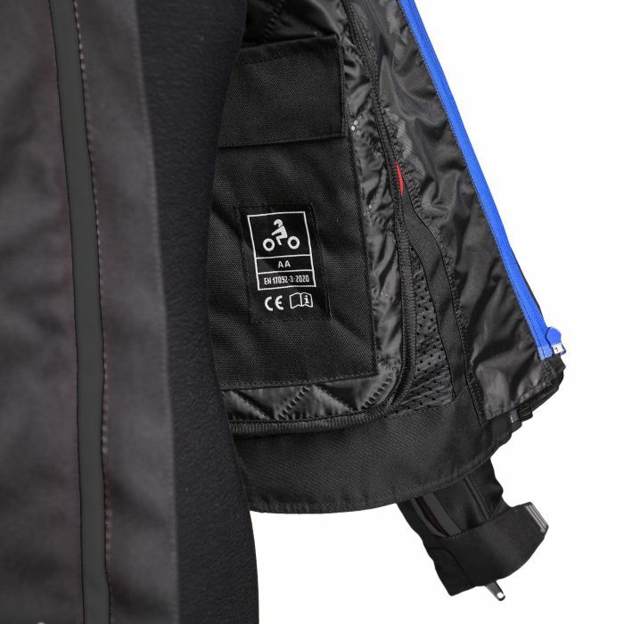 BikeIt Insignia Textile Ladies Waterproof CEAA Motorcycle Motorbike Jacket Black