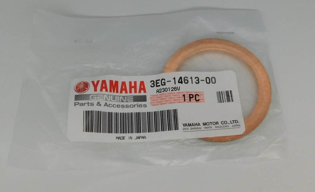 Genuine Yamaha Exhaust Pipe Gasket Ring XV1100 MT01 MT01S BT1100 - 3EG-14613-00
