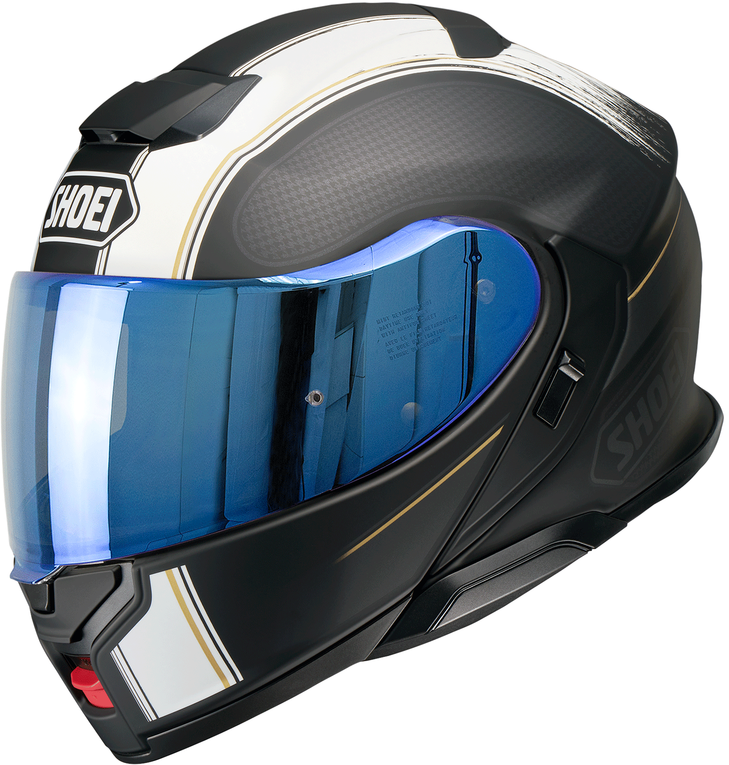 shoei cx1v helmet yellow arrow blue stars Genuine Shoei CWR-1 Blue Mirror Iridium Visor For Shoei X-Spirit 3, NX – Think Bike Gear
