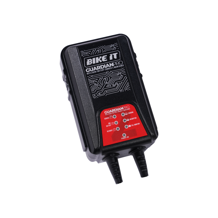 Bike It Guardian Pro 2 Intelligent Lithium Battery Charger Maintainer 6 & 12v