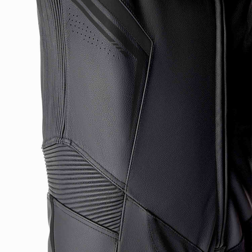 RST S1 D3O CE AAA Rated Leather Motorcycle Motorbike Race 1 Pc Suit Black Black