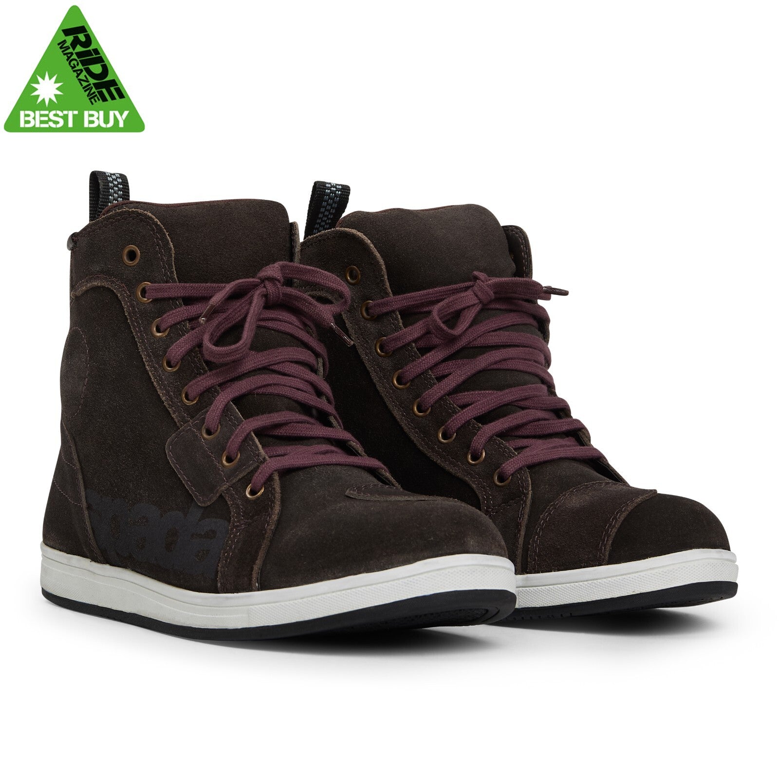 Spada Striders CE Waterproof Motorcycle Motorbike Casual Look Ankle Boot - Brown