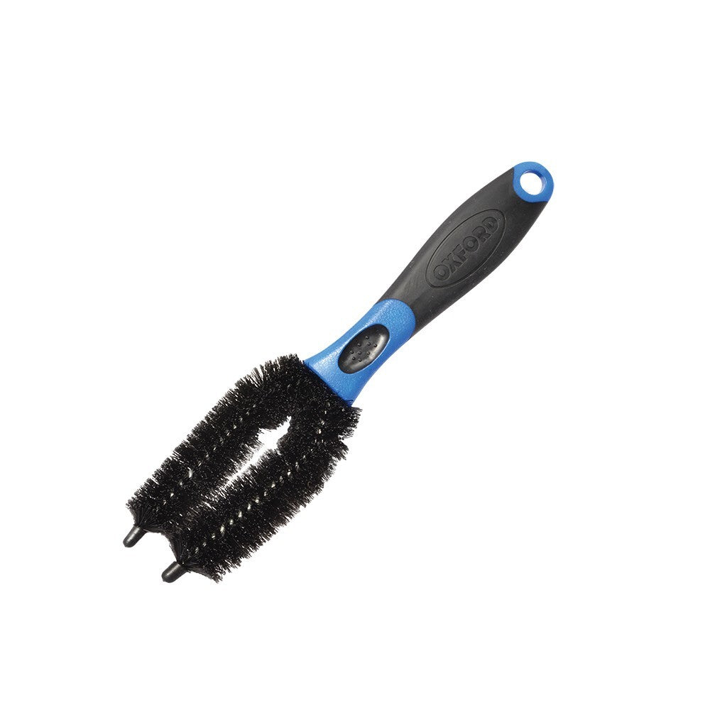 Oxford Motorcycle Triple Brush Set inc. Wheely Clean, Prong Brush, Claw Brush