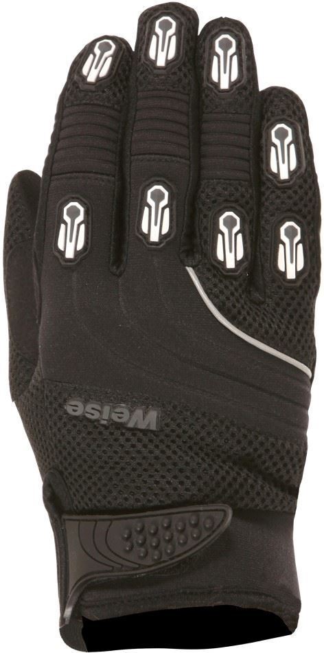 Weise Dakar MX Off Road Enduro Motorcycle Motorbike Gloves - Black