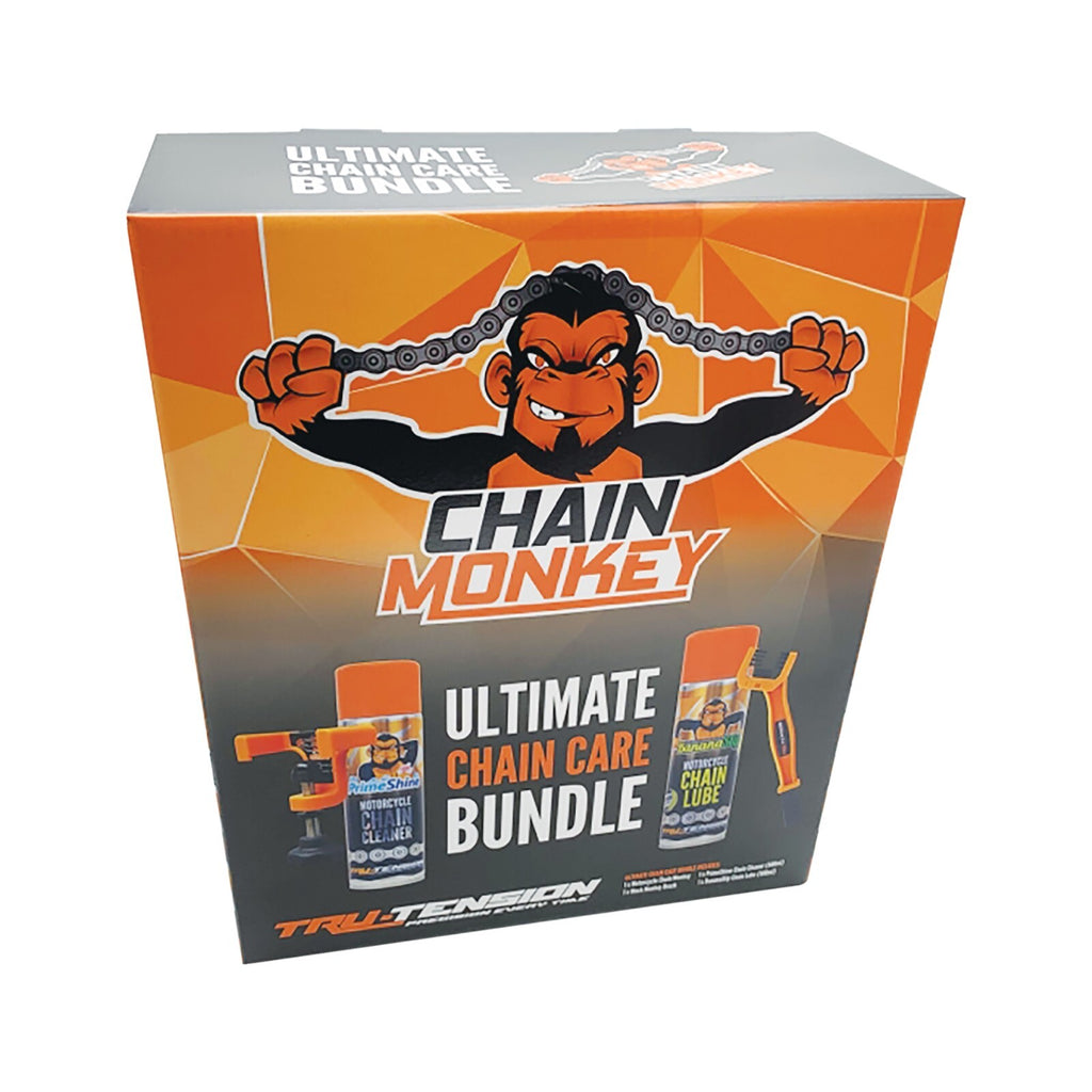 Tru Tension Ultimate Motorcycle Motorbike Chain Care Bundle Ideal Gift