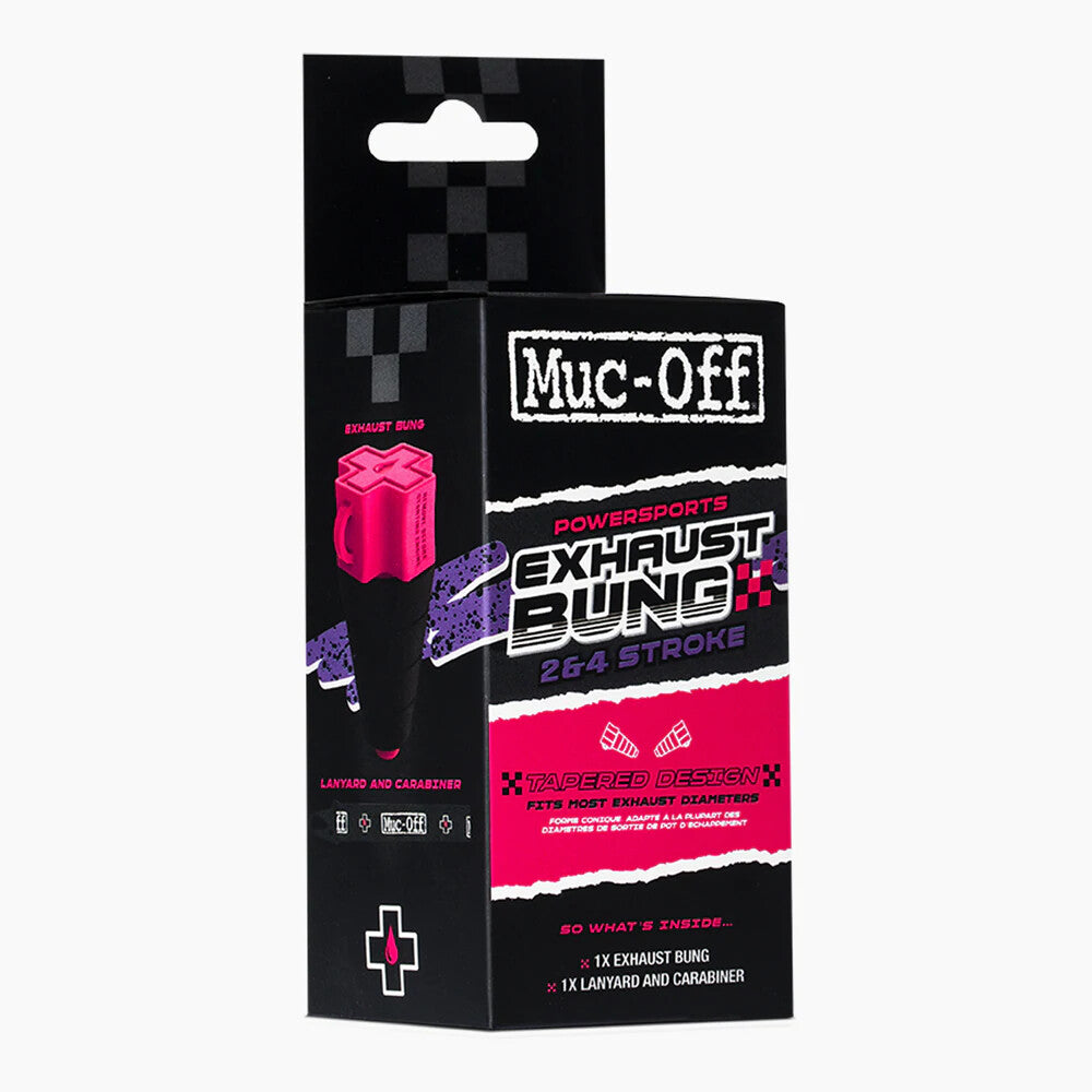 Muc-Off Motorcycle Motorbike Off Road MX Exhaust Bung 2 & 4 Stroke