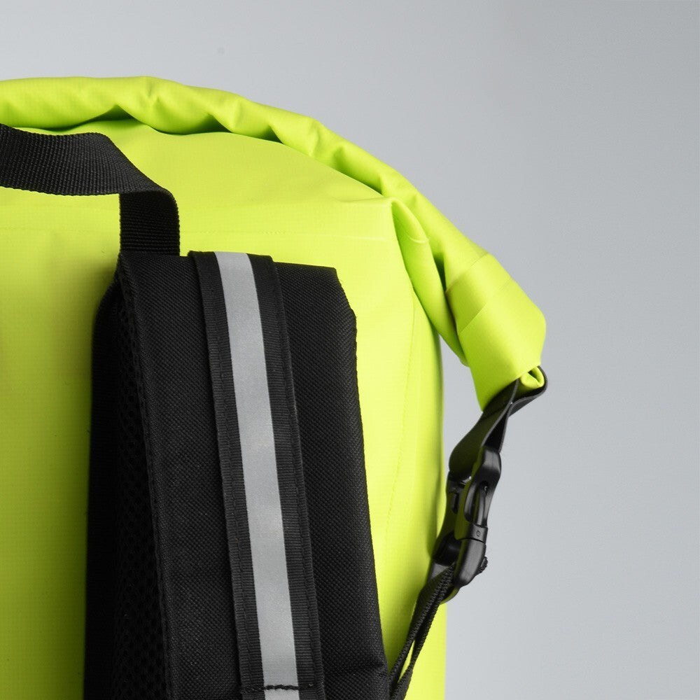 Oxford Aqua V 12 Waterproof Motorcycle Motorbike Cycle Backpack - Fluo Yellow