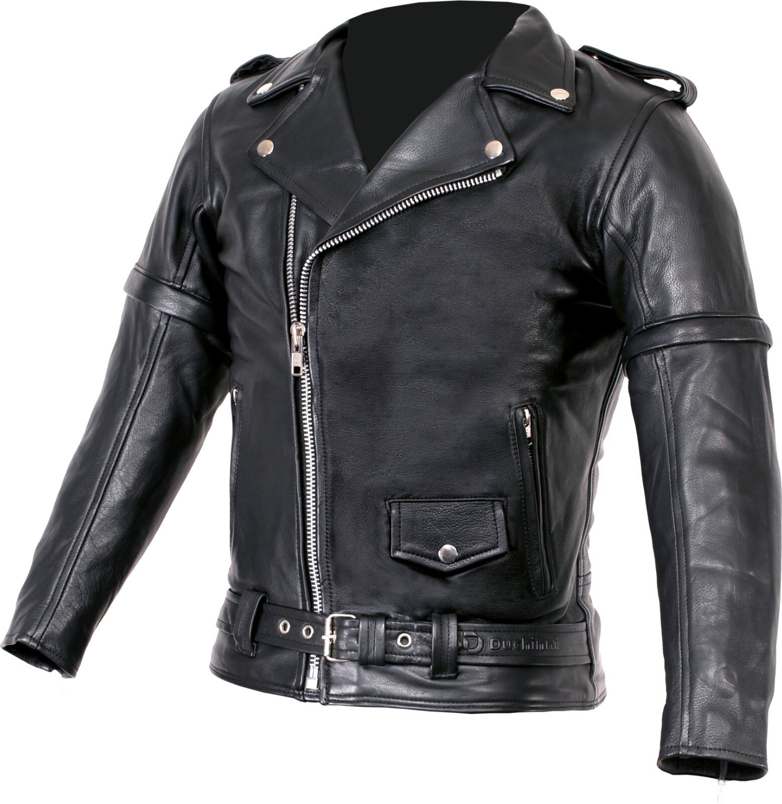 Duchinni Kids Patrol Motorcycle Motorbike Children's Kids CE AA Leather Jacket