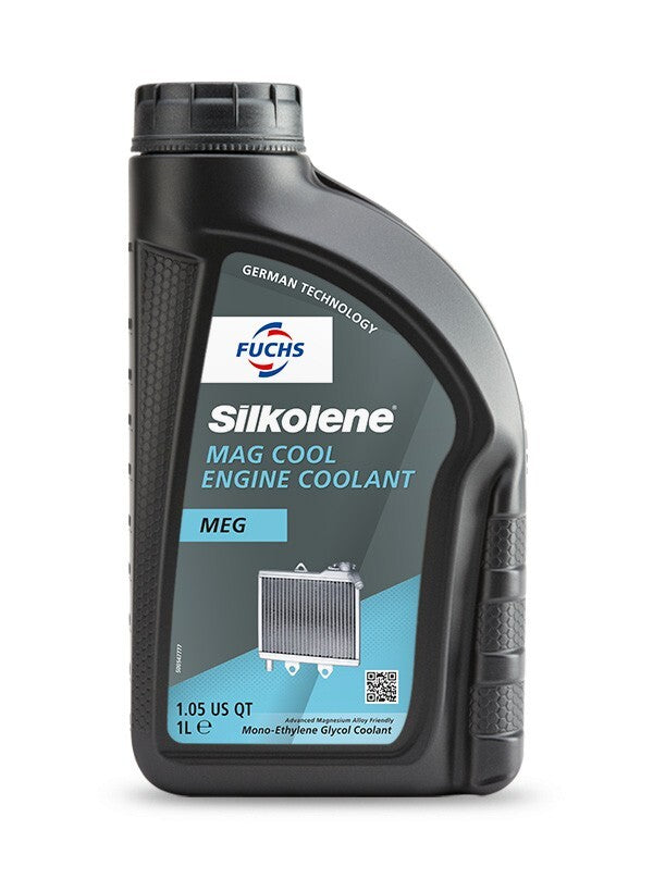 Fuchs Silkolene Mag Cool Motorcycle Motorbike Engine Coolant up to -40oC - 1L
