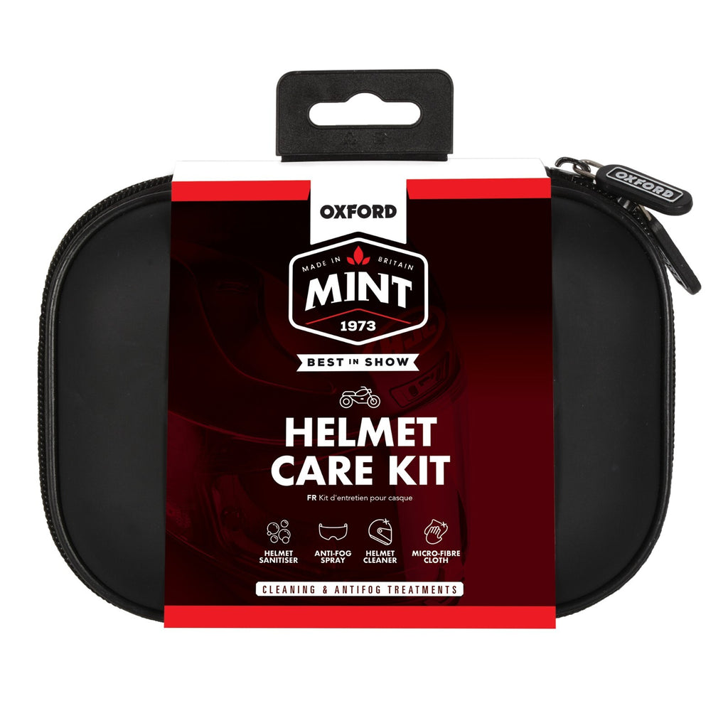Oxford Mint Motorcycle Motorbike Helmet Care Kit Ideal Gift