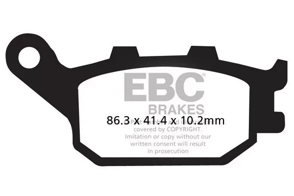EBC Organic Motorcycle Motorbike Brake Pads CB CBR DL GSX SV GSF YZF FZ - FA174