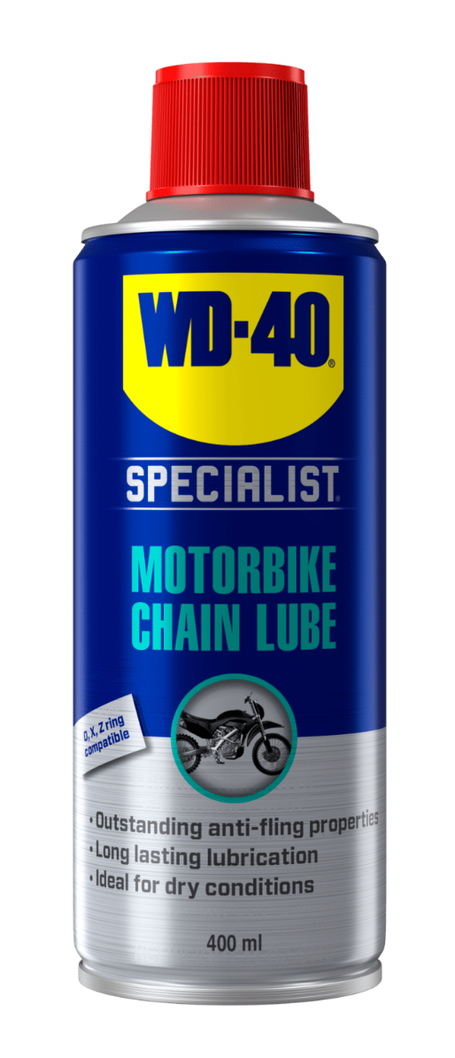 WD-40 Specialist Motorcycle Motorbike Universal O, X & Z Chain Lube - 400ml