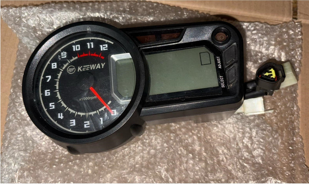 Unused Genuine Keeway Speedometer Clock Assembly, for RKV 125 - 70000K690000