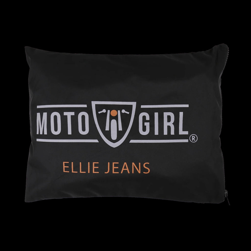 Moto Girl Ellie Ladies Single Layer Armoured Motorcycle Motorbike Black Jeans