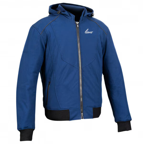 Weise Axel Textile Softshell Waterproof CE Motorcycle Motorbike Jacket - Blue