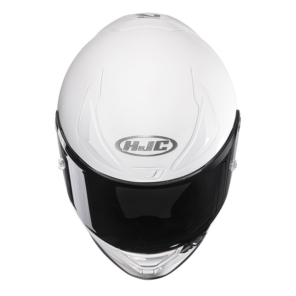 HJC RPHA 1 Light Weight Race FIM ACU Motorcycle Motorbike Helmet - Gloss White