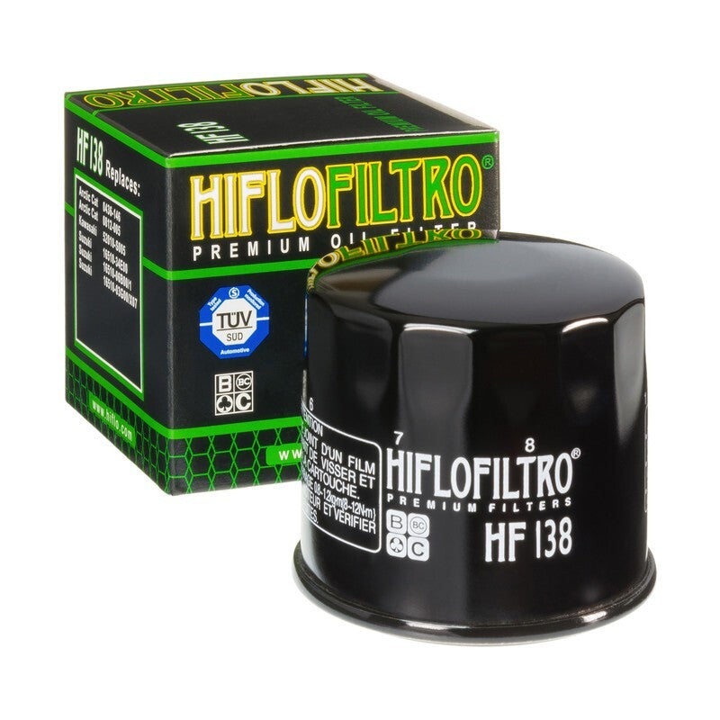 Hiflo Filtro HF138 Motorcycle Motorbike Oil Filter Suzuki Kawasaki