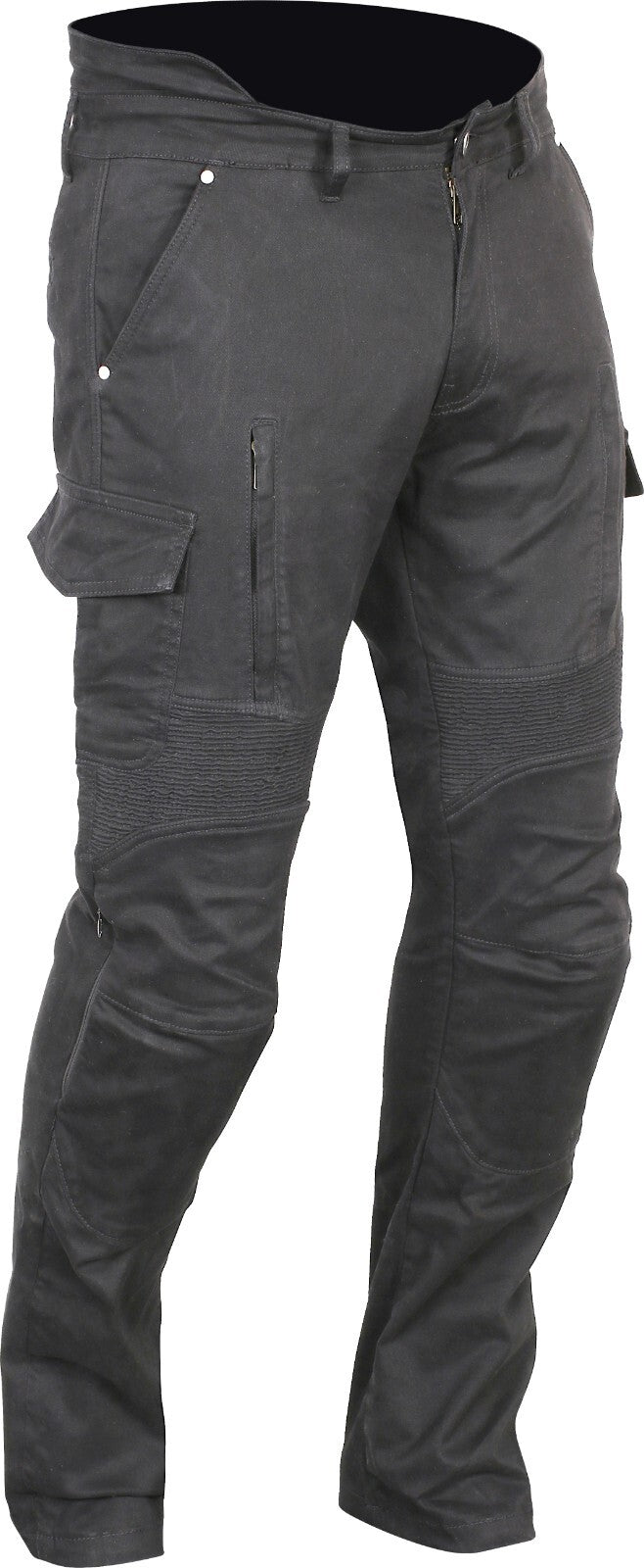 Weise Garrison CE AA Armoured Mens Motorcycle Motorbike Cargo Pants Jeans Black