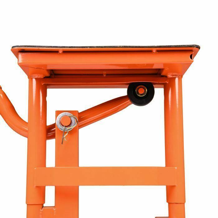 BikeTek MX Off Road Enduro Motorcycle Motorbike Lift Comp Stand - Orange